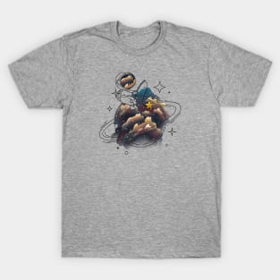 Fishing Star Space T-Shirt